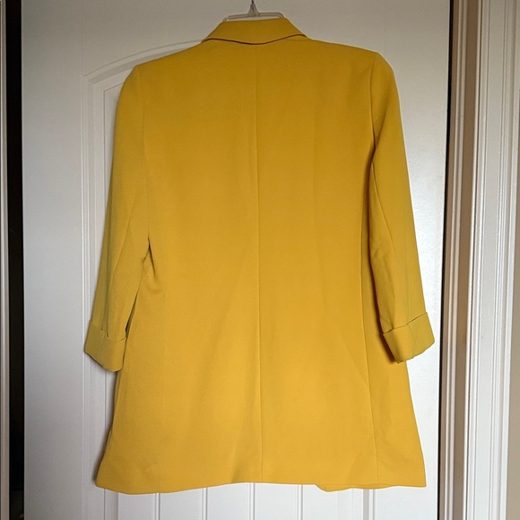 Express Yellow Women's Blazer - Picture 2 of 3